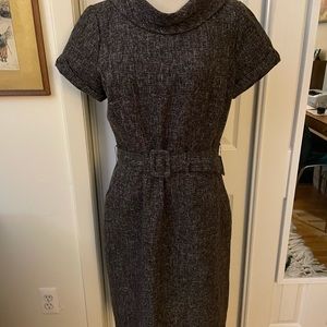 Banana Republic vintage tweed wiggle dress